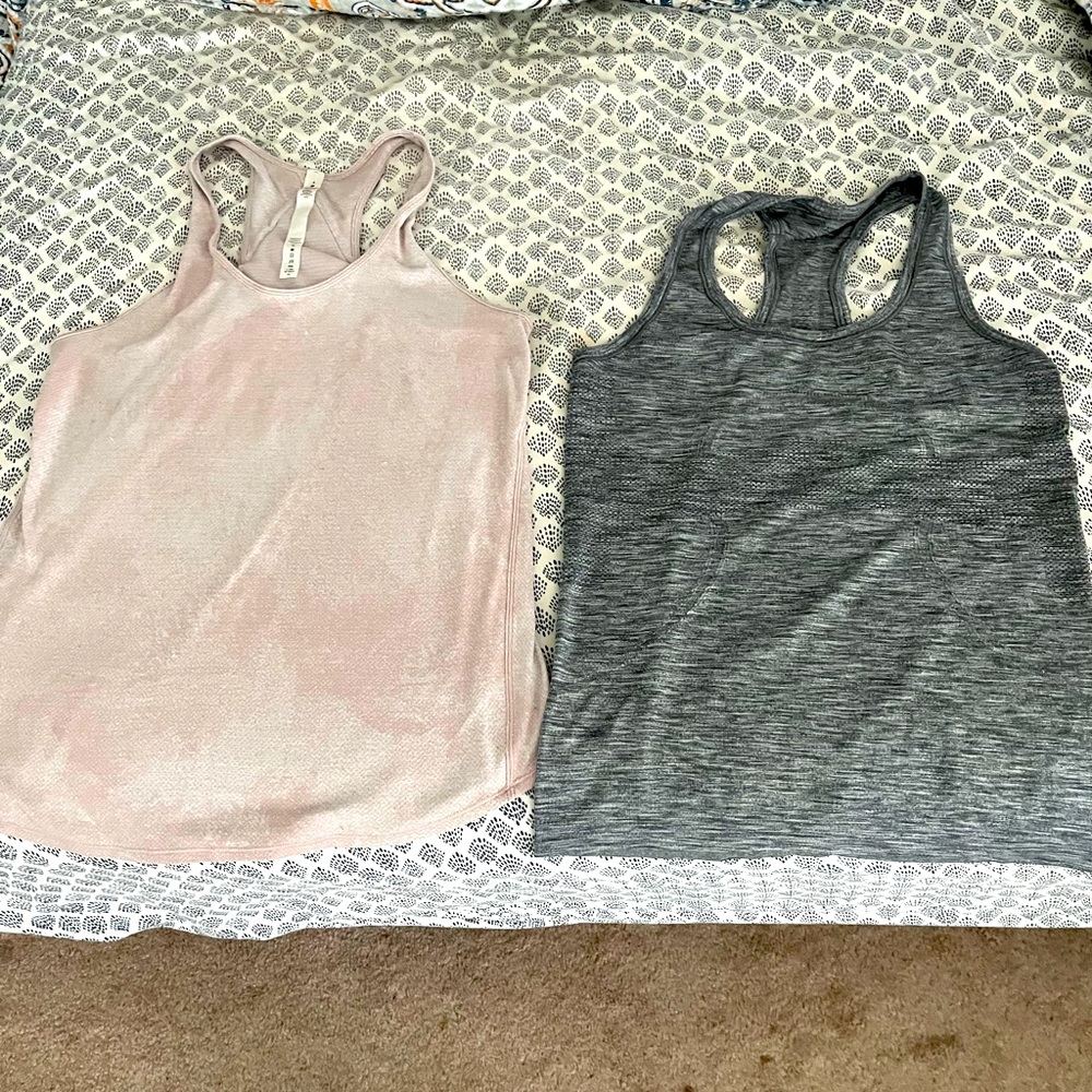LuLu Lemon breathable workout tank tops size 4